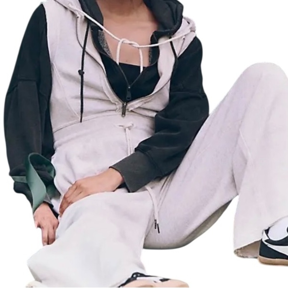 We the free making it jumpsuit, one piece, Heather grey Large - Picture 5 of 15